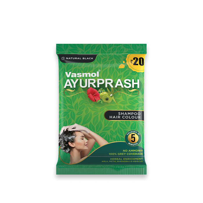 Vasmol Ayurprash Shampoo Hair Colour